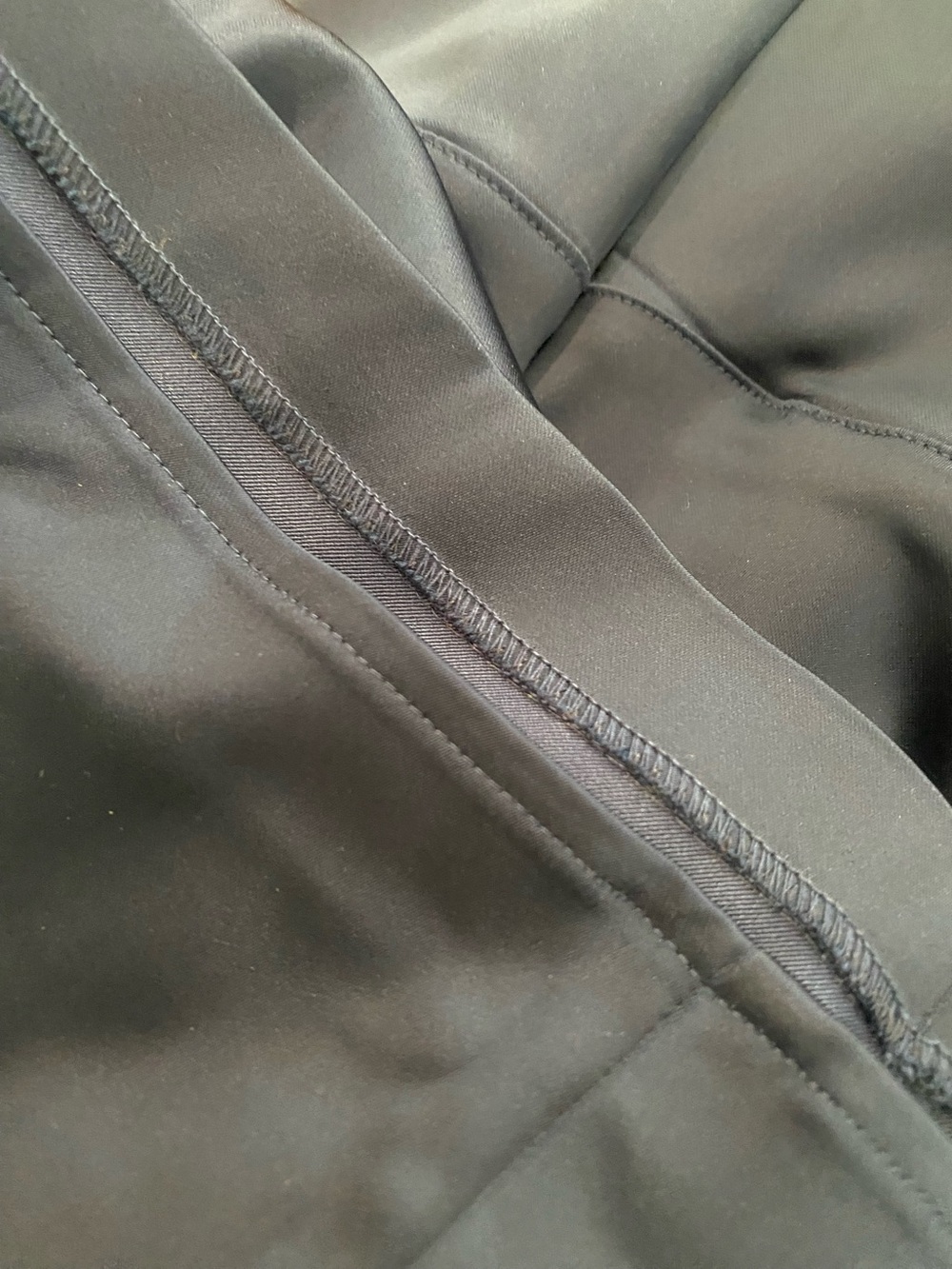 Abercrombie & Fitch Satin Corset Midi Dress in Navy NWT - Picture 9 of 13
